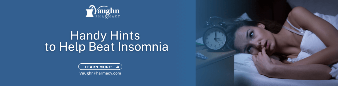 Handy Hints to Help Beat Insomnia